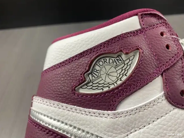 Rep Husky High Jordan Air 1 Bordeaux OG 555088-611 0524